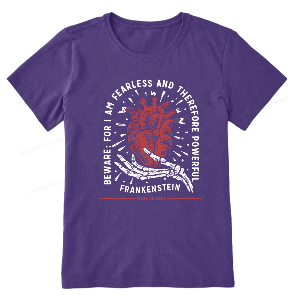 Pagewings For I Am Fearless And Therefore Powerful Unisex Classic T-shirt