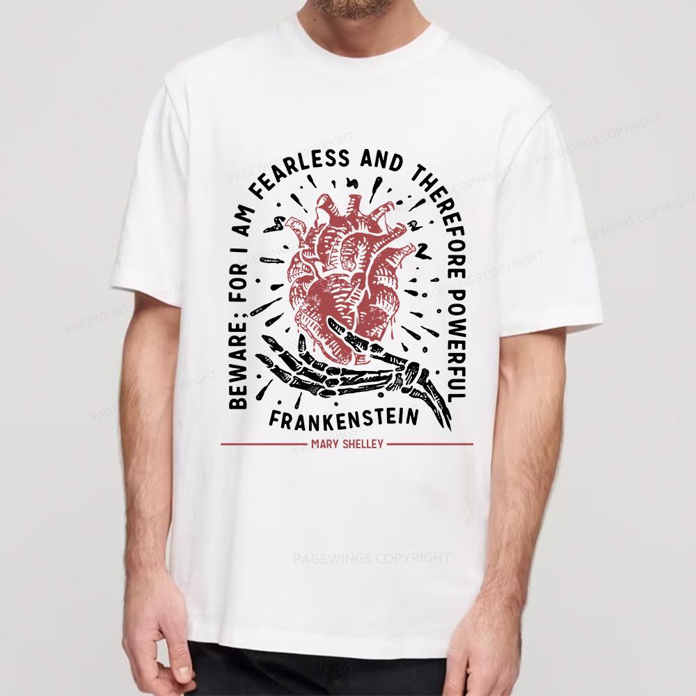Pagewings For I Am Fearless And Therefore Powerful Unisex Classic T-shirt
