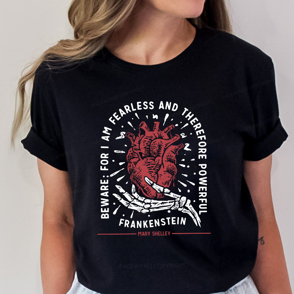 Pagewings For I Am Fearless And Therefore Powerful Unisex Classic T-shirt