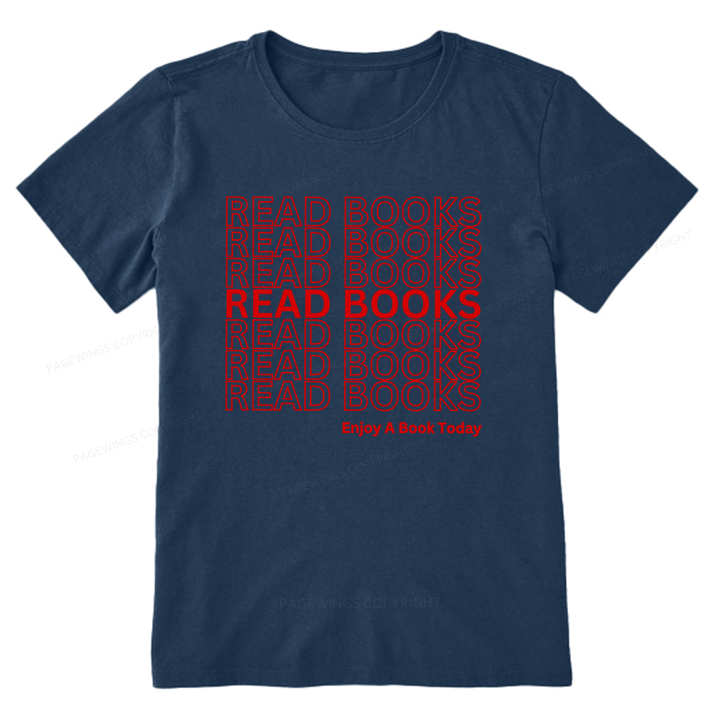 Pagewings Read Books Librarian Unisex Classic T-shirt