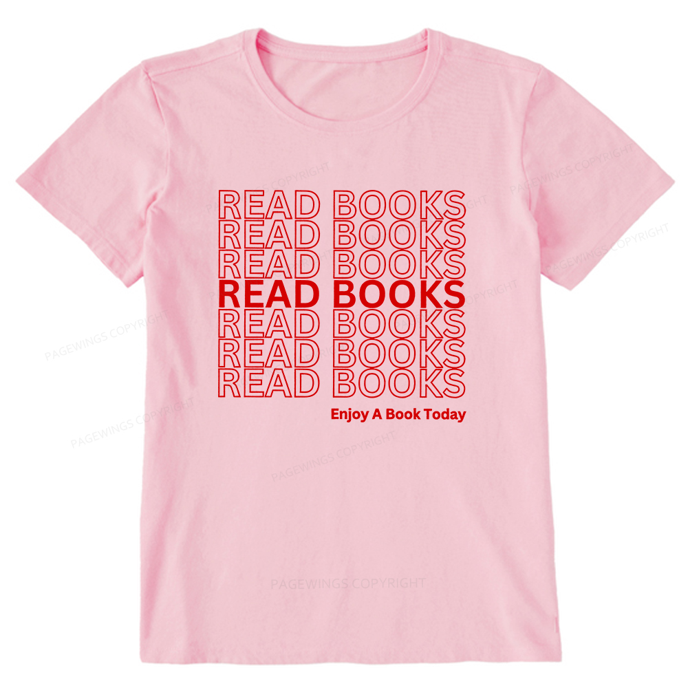 Pagewings Read Books Librarian Unisex Classic T-shirt