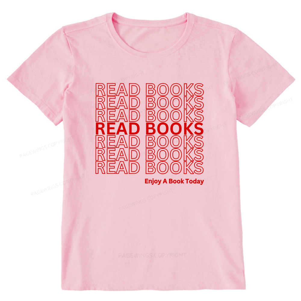 Pagewings Read Books Librarian Unisex Classic T-shirt