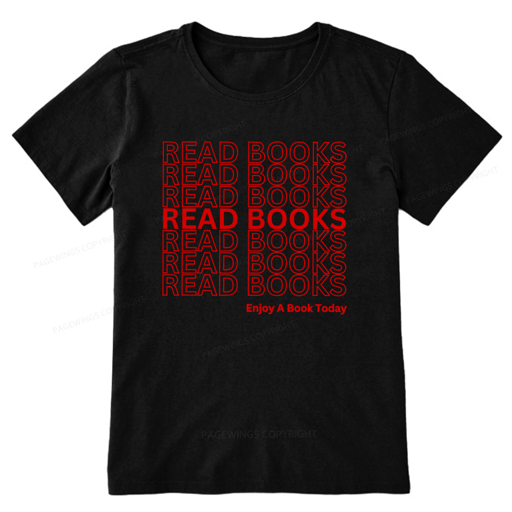 Pagewings Read Books Librarian Unisex Classic T-shirt