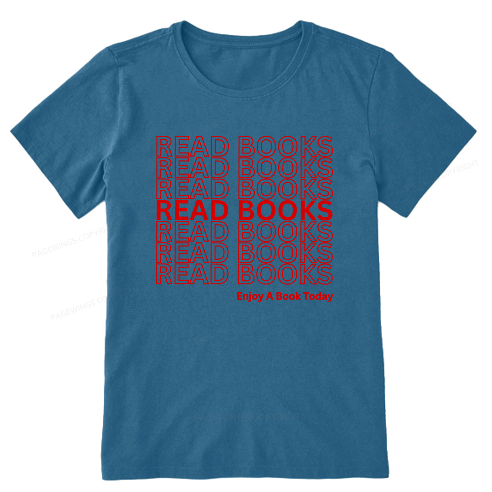 Pagewings Read Books Librarian Unisex Classic T-shirt