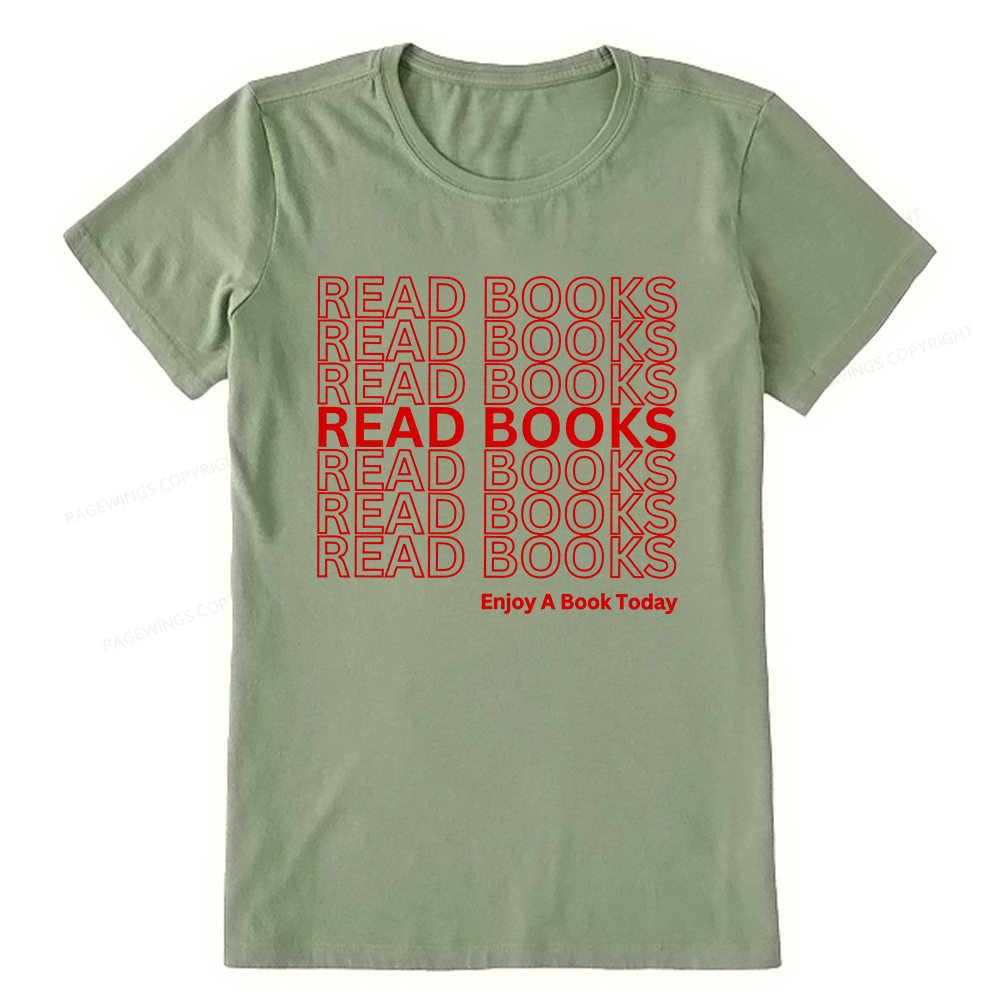 Pagewings Read Books Librarian Unisex Classic T-shirt