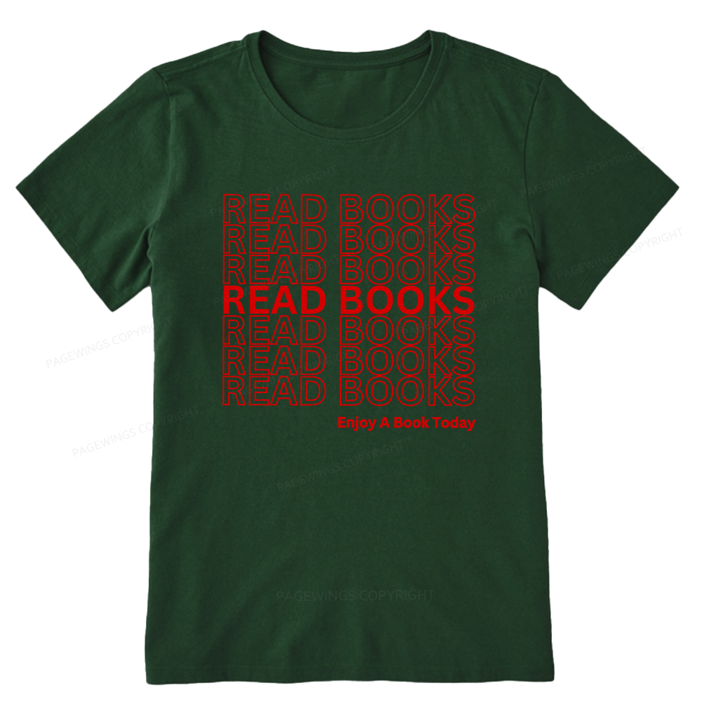 Pagewings Read Books Librarian Unisex Classic T-shirt