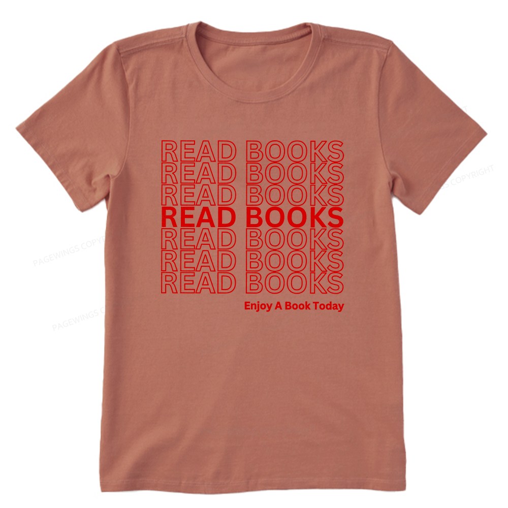 Pagewings Read Books Librarian Unisex Classic T-shirt