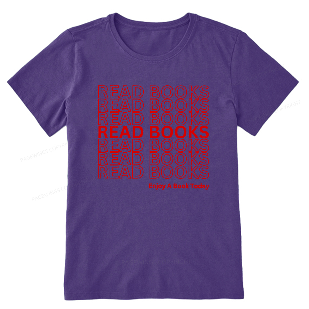 Pagewings Read Books Librarian Unisex Classic T-shirt