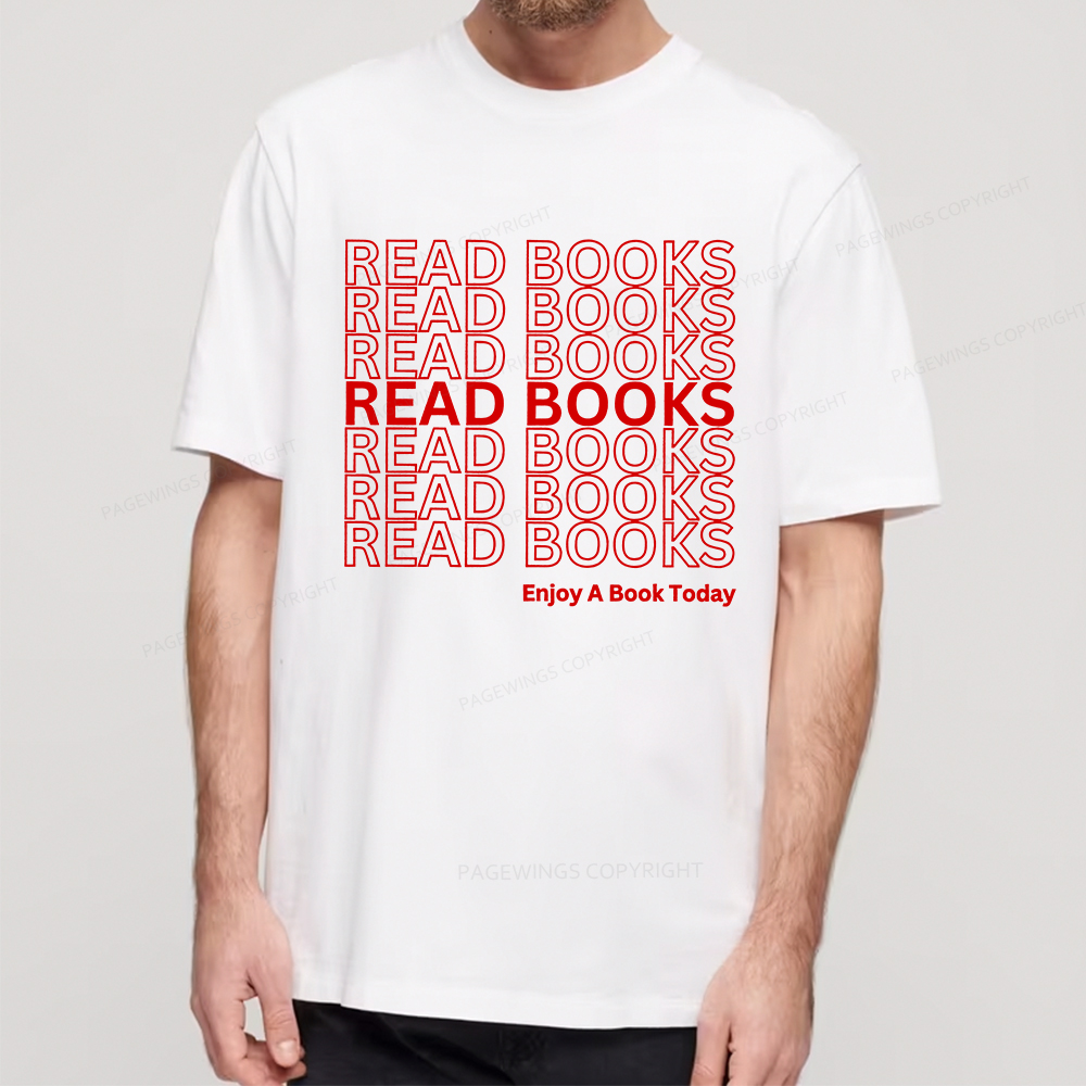 Pagewings Read Books Librarian Unisex Classic T-shirt
