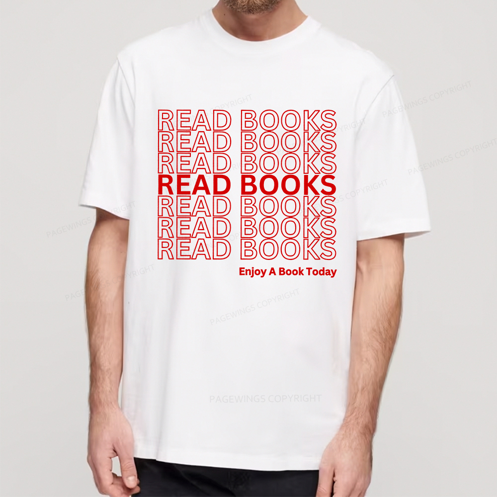 Pagewings Read Books Librarian Unisex Classic T-shirt