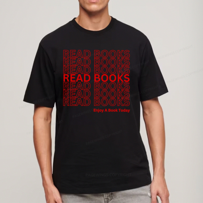 Pagewings Read Books Librarian Unisex Classic T-shirt