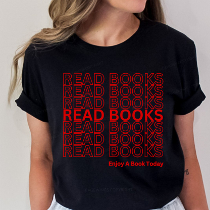 Pagewings Read Books Librarian Unisex Classic T-shirt