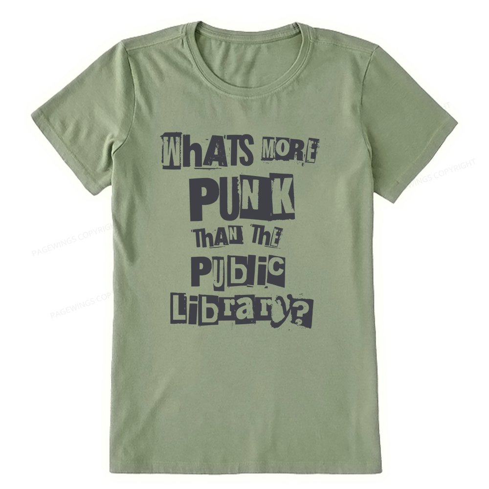 Pagewings What's More Punk Than The Public Library Unisex Classic T-shirt