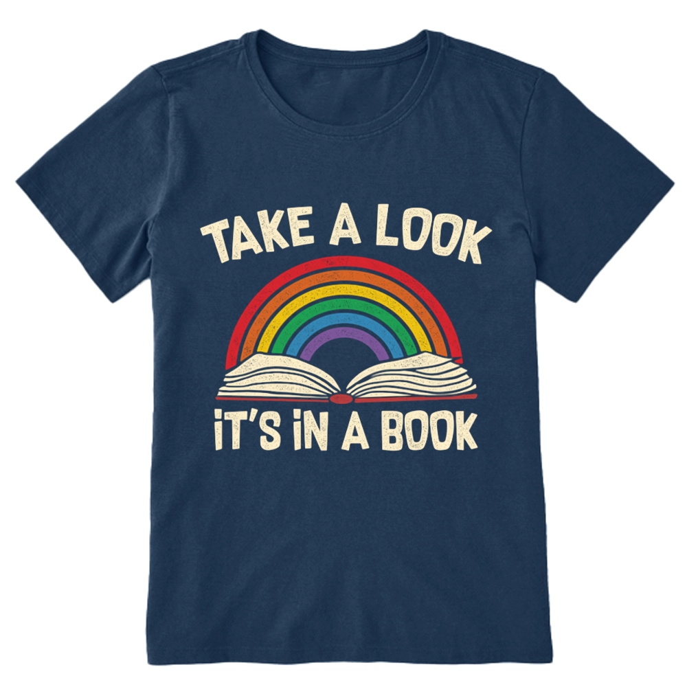 Pagewings Take A Look It's In A Book Unisex Classic T-shirt