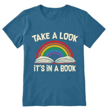Pagewings Take A Look It's In A Book Unisex Classic T-shirt