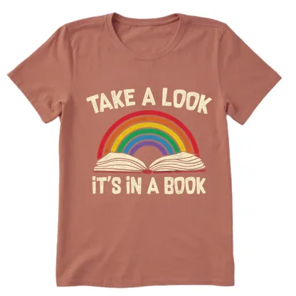 Pagewings Take A Look It's In A Book Unisex Classic T-shirt