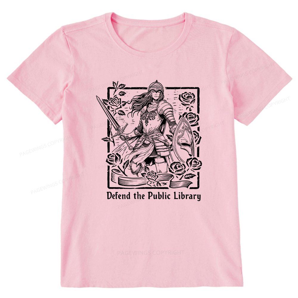 Pagewings Defend The Public Library Unisex Classic T-shirt