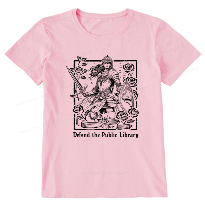 Pagewings Defend The Public Library Unisex Classic T-shirt