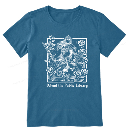 Pagewings Defend The Public Library Unisex Classic T-shirt