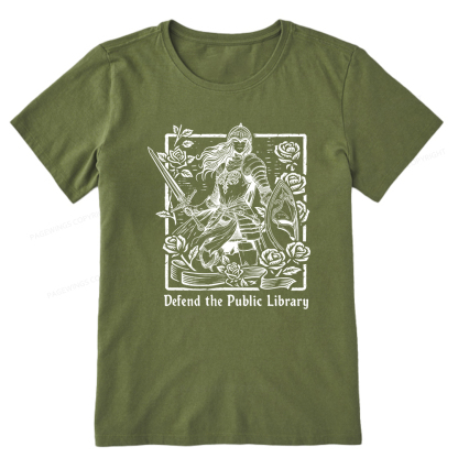 Pagewings Defend The Public Library Unisex Classic T-shirt