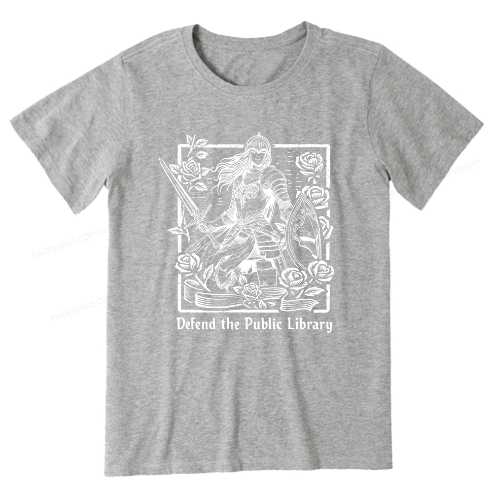 Pagewings Defend The Public Library Unisex Classic T-shirt