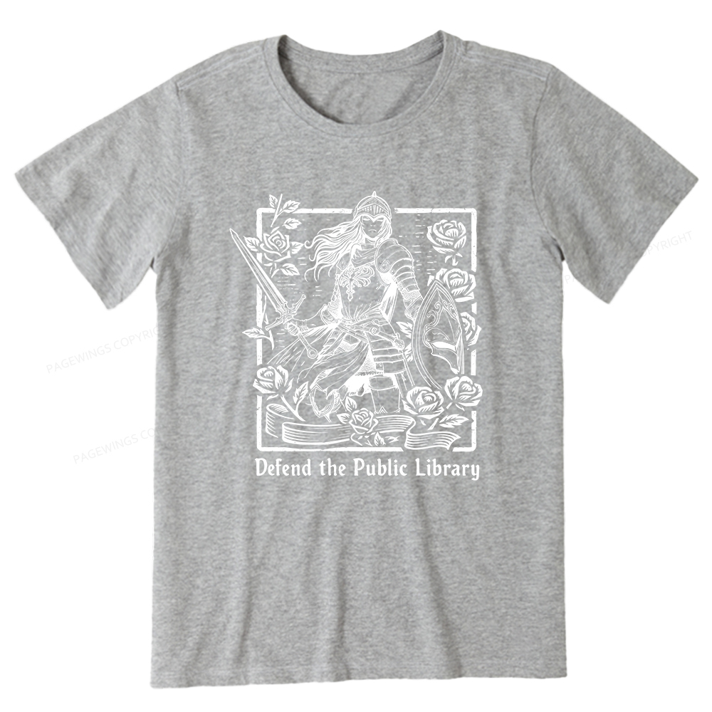 Pagewings Defend The Public Library Unisex Classic T-shirt
