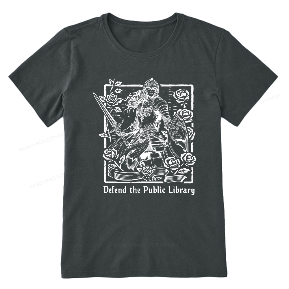 Pagewings Defend The Public Library Unisex Classic T-shirt