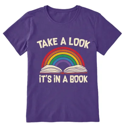 Pagewings Take A Look It's In A Book Unisex Classic T-shirt