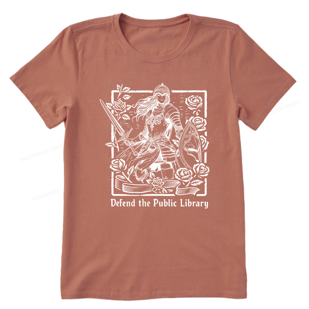 Pagewings Defend The Public Library Unisex Classic T-shirt