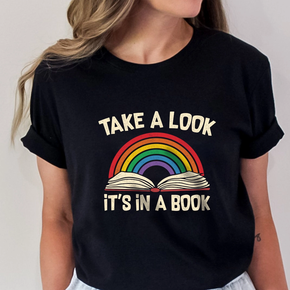 Pagewings Take A Look It's In A Book Unisex Classic T-shirt