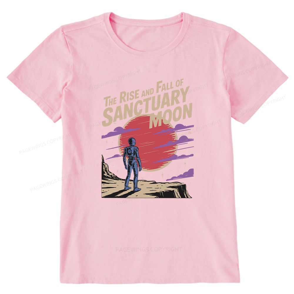 Pagewings The Rise And Fall Of Sanctuary Moon Unisex Classic T-shirt