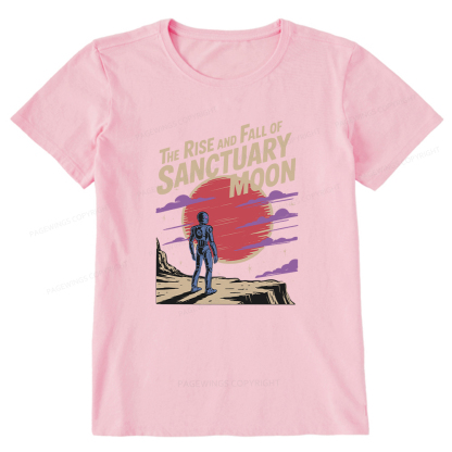 Pagewings The Rise And Fall Of Sanctuary Moon Unisex Classic T-shirt