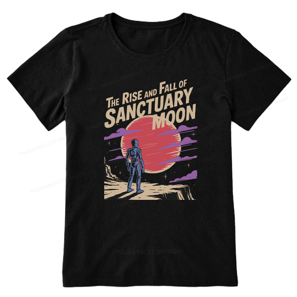 Pagewings The Rise And Fall Of Sanctuary Moon Unisex Classic T-shirt