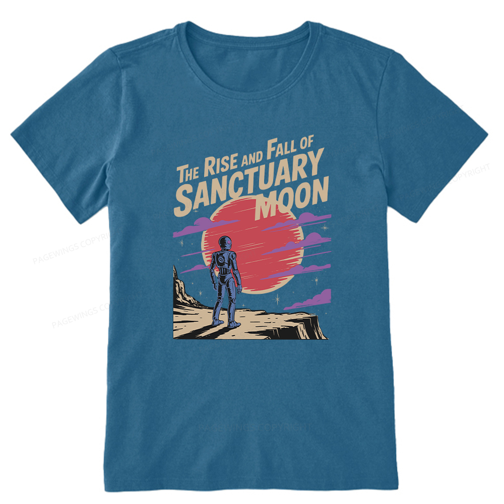 Pagewings The Rise And Fall Of Sanctuary Moon Unisex Classic T-shirt