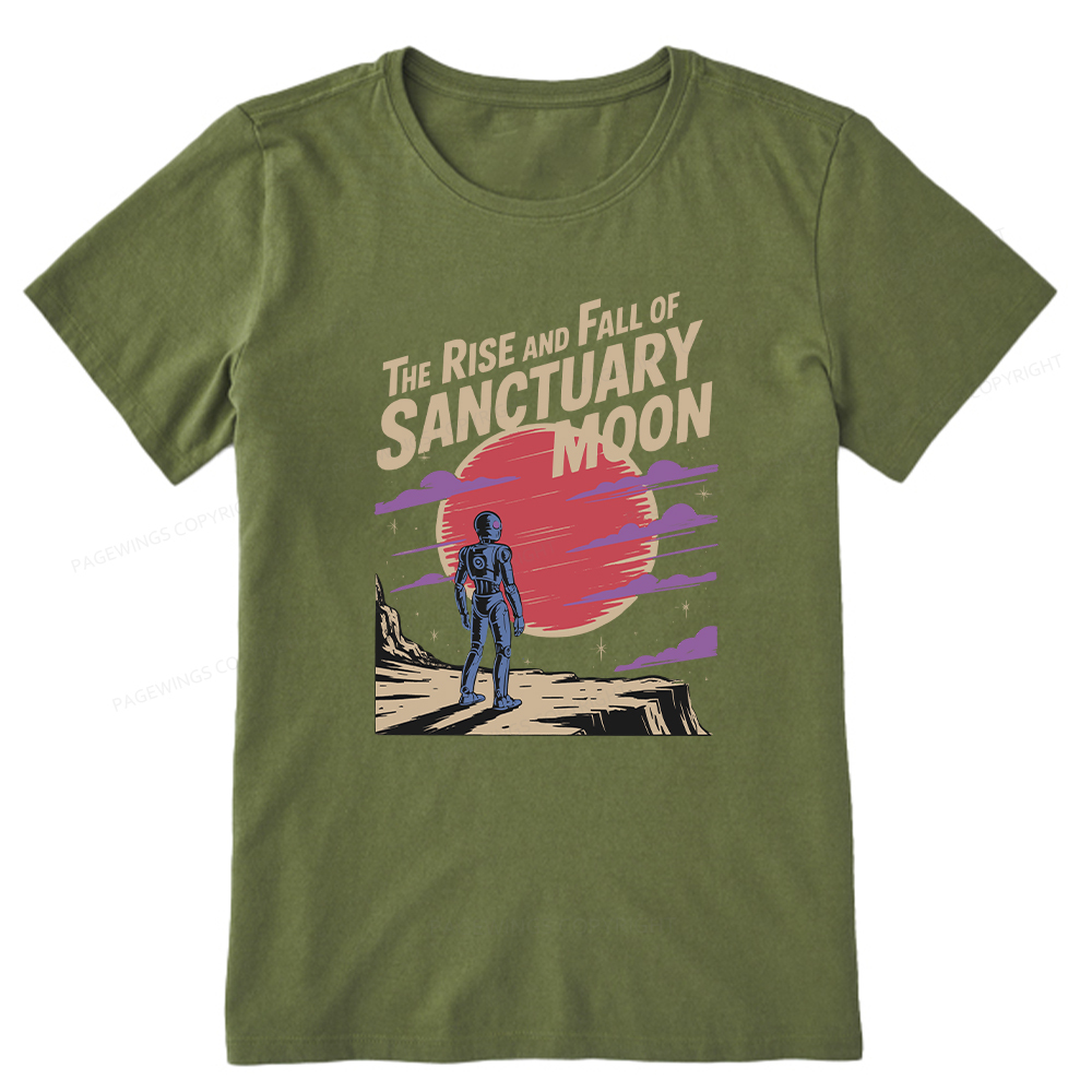 Pagewings The Rise And Fall Of Sanctuary Moon Unisex Classic T-shirt