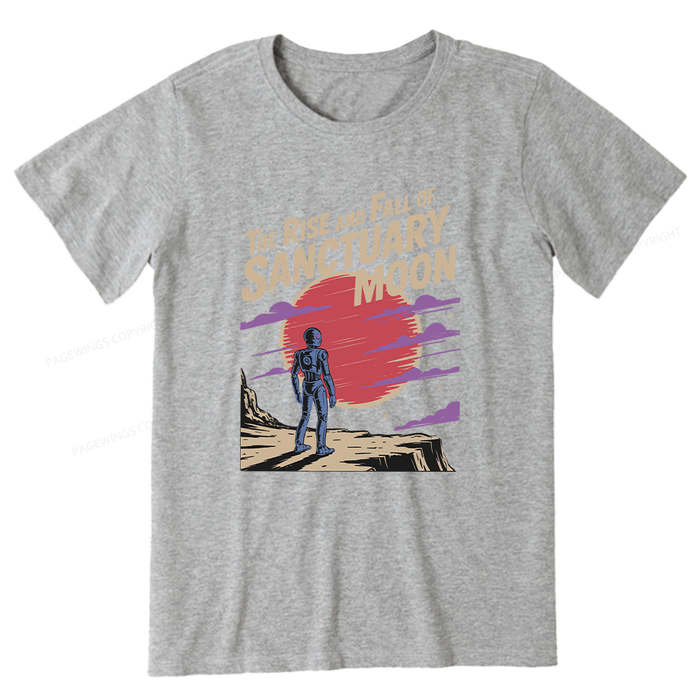 Pagewings The Rise And Fall Of Sanctuary Moon Unisex Classic T-shirt