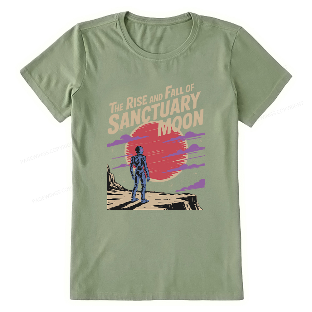 Pagewings The Rise And Fall Of Sanctuary Moon Unisex Classic T-shirt