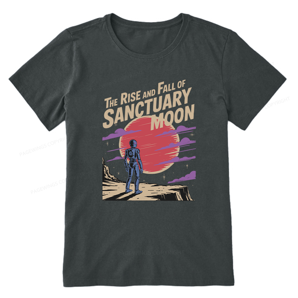 Pagewings The Rise And Fall Of Sanctuary Moon Unisex Classic T-shirt