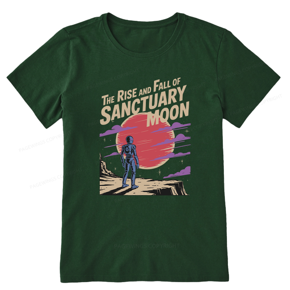 Pagewings The Rise And Fall Of Sanctuary Moon Unisex Classic T-shirt