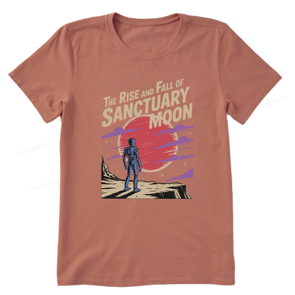 Pagewings The Rise And Fall Of Sanctuary Moon Unisex Classic T-shirt