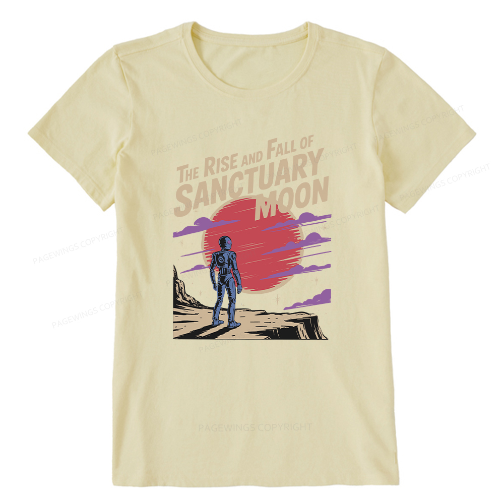 Pagewings The Rise And Fall Of Sanctuary Moon Unisex Classic T-shirt