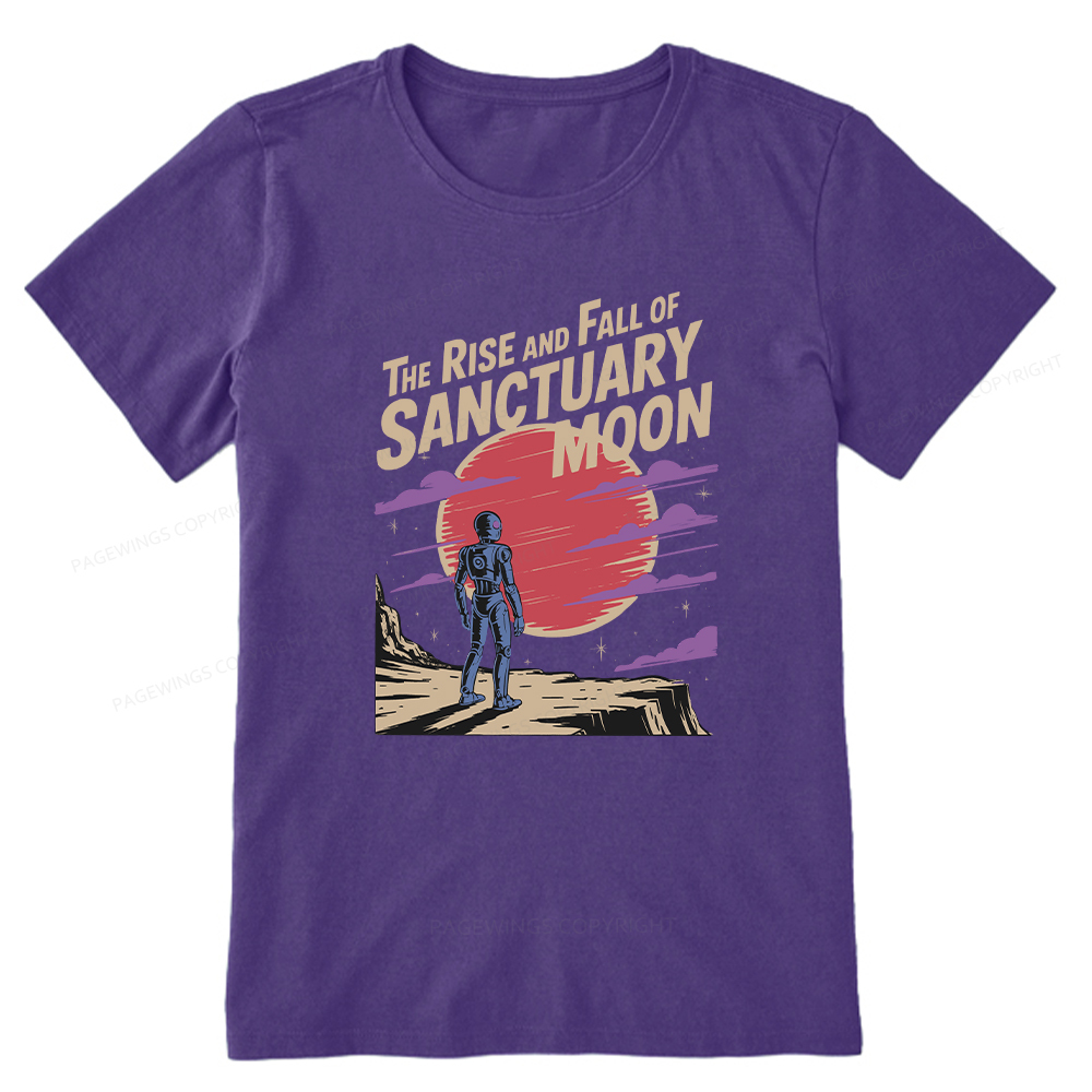 Pagewings The Rise And Fall Of Sanctuary Moon Unisex Classic T-shirt