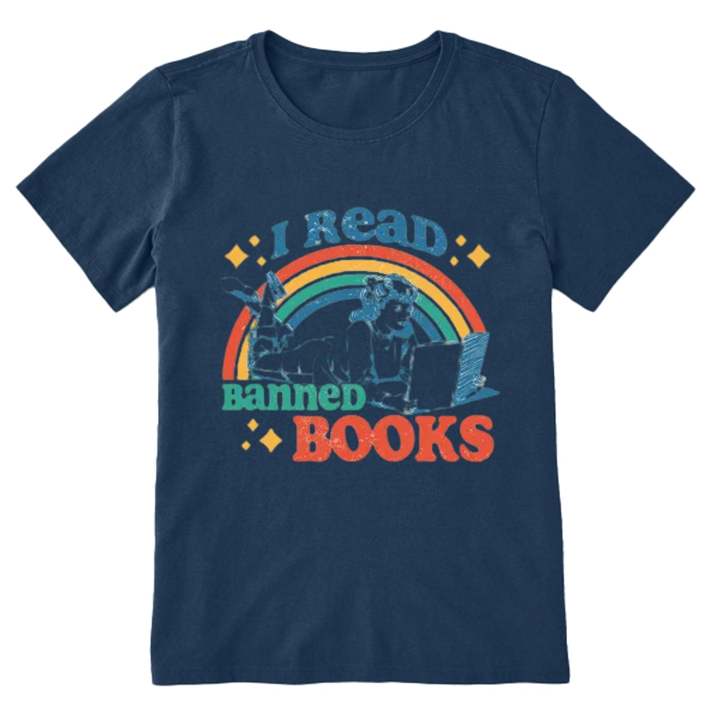 Pagewings I Read Banned Books Unisex Classic T-shirt