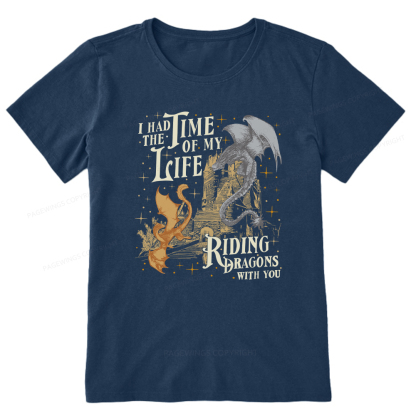 Pagewings I Had The Time Of My Life Riding Dragons With You Unisex Classic T-shirt