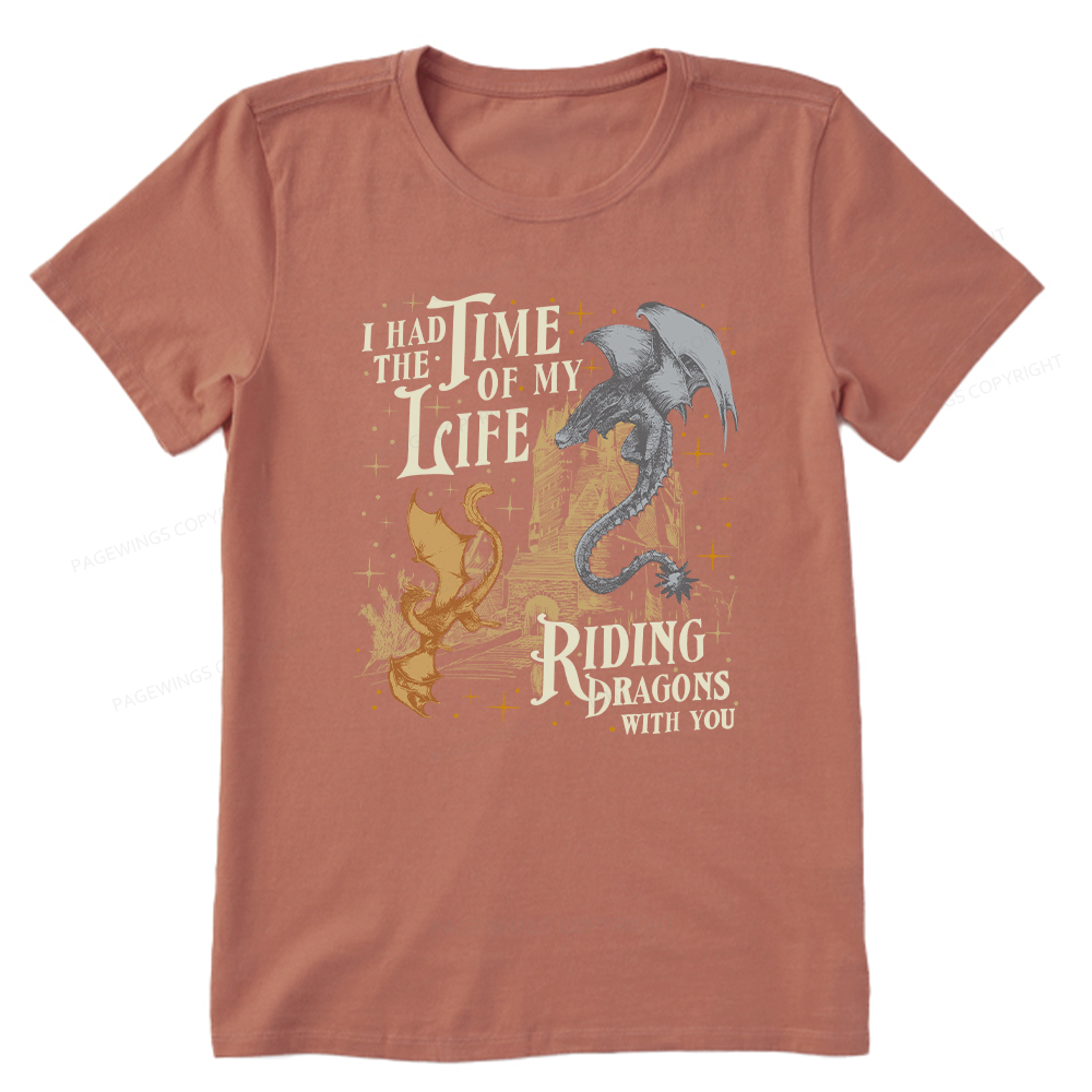 Pagewings I Had The Time Of My Life Riding Dragons With You Unisex Classic T-shirt