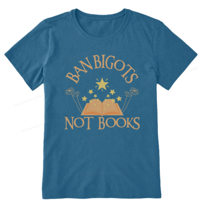 Pagewings Ban Bigots Not Books Unisex Classic T-shirt