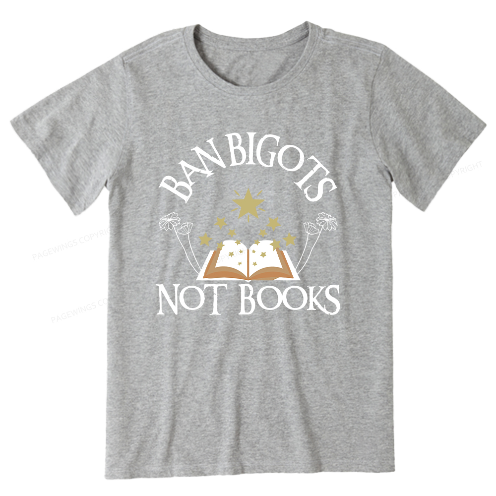 Pagewings Ban Bigots Not Books Unisex Classic T-shirt