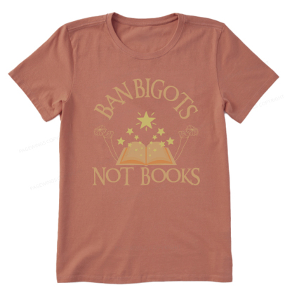 Pagewings Ban Bigots Not Books Unisex Classic T-shirt