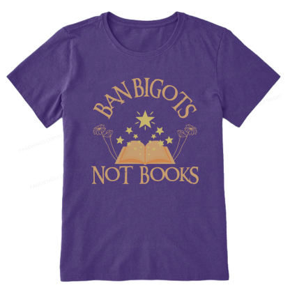 Pagewings Ban Bigots Not Books Unisex Classic T-shirt