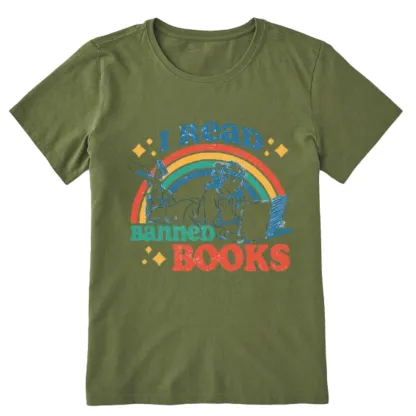Pagewings I Read Banned Books Unisex Classic T-shirt